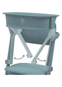 Cybex Wkładka w kolorze niebieskim do krzesełka &quot;Lemo&quot; ze sklepu Limango Polska w kategorii Fotele dziecięce - zdjęcie 187336017