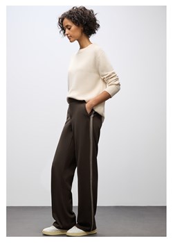 Cecil Spodnie w kolorze ciemnobrązowym ze sklepu Limango Polska w kategorii Spodnie damskie - zdjęcie 187336206