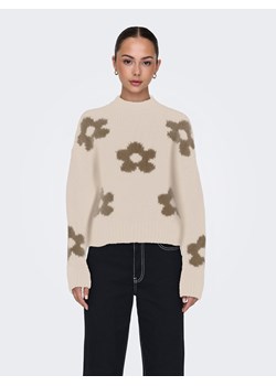 JDY Sweter w kolorze beżowym ze sklepu Limango Polska w kategorii Swetry damskie - zdjęcie 187336265
