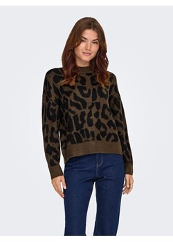 JDY Sweter w kolorze brązowym ze sklepu Limango Polska w kategorii Swetry damskie - zdjęcie 187336279