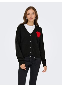 JDY Kardigan w kolorze czarnym ze sklepu Limango Polska w kategorii Swetry damskie - zdjęcie 187336286