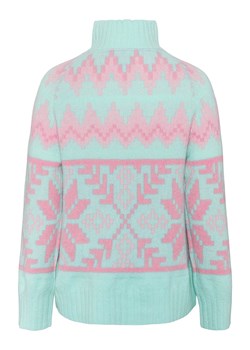 KARI TRAA Sweter &quot;Amelia&quot; w kolorze jasnoróżowo-błękitnym ze sklepu Limango Polska w kategorii Swetry damskie - zdjęcie 187336456