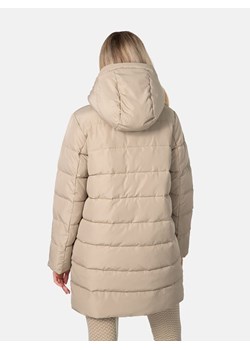 KARI TRAA Płaszcz pikowany &quot;Linn&quot; w kolorze szarobrązowym ze sklepu Limango Polska w kategorii Kurtki damskie - zdjęcie 187336487