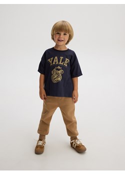 Reserved - Dresowe spodnie - brązowy ze sklepu Reserved w kategorii Spodnie chłopięce - zdjęcie 187336946