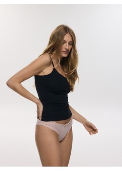 Reserved - Siateczkowe majtki figi 3 pack - czerwony ze sklepu Reserved w kategorii Majtki damskie - zdjęcie 187337187