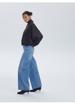 Reserved - Jeansy baggy fit - niebieski ze sklepu Reserved w kategorii Jeansy damskie - zdjęcie 187337215