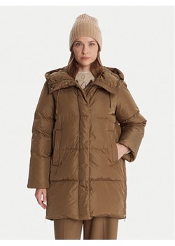 Weekend Max Mara Kurtka puchowa Newbembo 2525496072 Brązowy Relaxed Fit ze sklepu MODIVO w kategorii Kurtki damskie - zdjęcie 187337647