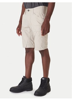G-Star Raw Szorty materiałowe 3D Cargo D26222-D308 Écru Regular Fit ze sklepu MODIVO w kategorii Spodenki męskie - zdjęcie 187337656