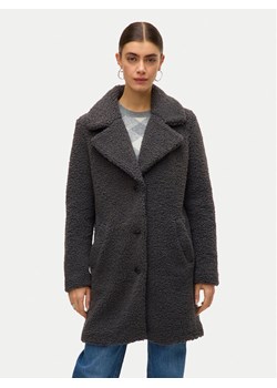 Vero Moda Kożuch Kylie Teddy 10289938 Szary Loose Fit ze sklepu MODIVO w kategorii Kożuchy - zdjęcie 187337689