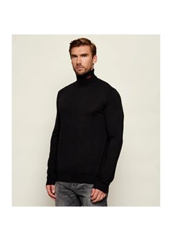 HUGO Wełniany golf San Thomas-M | Regular Fit ze sklepu Gomez Fashion Store w kategorii Swetry męskie - zdjęcie 187339098