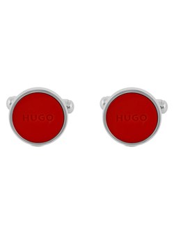 Spinki do mankietów Hugo E-Color1 50494891 Srebrny ze sklepu eobuwie.pl w kategorii Spinki do mankietów - zdjęcie 187339538