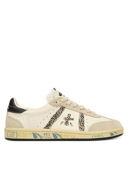 Sneakersy Premiata Bonnied Var 7692 Beżowy ze sklepu eobuwie.pl w kategorii Buty sportowe damskie - zdjęcie 187339575