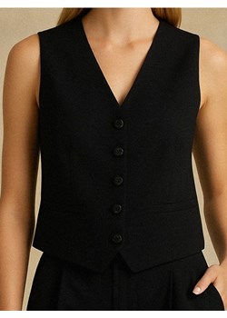 Sinsay - Kamizelka garniturowa - czarny ze sklepu Sinsay w kategorii Kamizelki damskie - zdjęcie 187340275