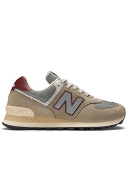 Buty unisex New Balance U574SKB - beżowe ze sklepu streetstyle24.pl w kategorii Buty sportowe męskie - zdjęcie 187340316