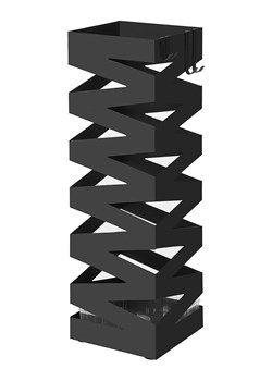 Songmics Stojak w kolorze czarnym na parasole - 15,5 x 49 x 15,5 cm ze sklepu Limango Polska w kategorii Akcesoria i przechowywanie - zdjęcie 187340348