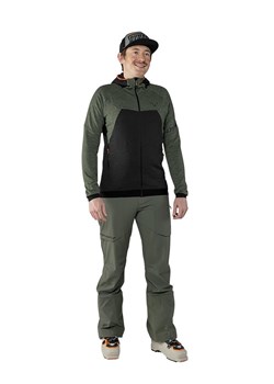DYNAFIT Spodnie narciarskie &quot;Radical&quot; w kolorze khaki ze sklepu Limango Polska w kategorii Spodnie męskie - zdjęcie 187340415