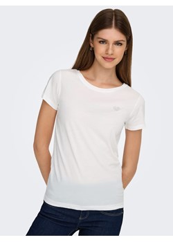 JDY Koszulka w kolorze białym ze sklepu Limango Polska w kategorii Bluzki damskie - zdjęcie 187340648