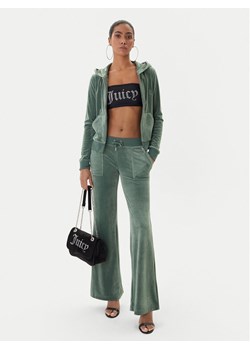 Juicy Couture Bluza Robertson JCAP176 Zielony Slim Fit ze sklepu MODIVO w kategorii Bluzy damskie - zdjęcie 187340976
