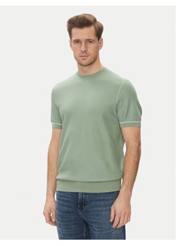 BOSS T-Shirt Jianfranco 50537642 Zielony Regular Fit ze sklepu MODIVO w kategorii Swetry męskie - zdjęcie 187341015