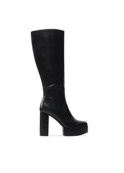 Kozaki Jenny Fairy PLATFORM-02KW Czarny ze sklepu eobuwie.pl w kategorii Kozaki damskie - zdjęcie 187341777