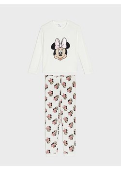 Sinsay - Welurowa piżama dwuczęściowa Minnie Mouse - kremowy ze sklepu Sinsay w kategorii Piżamy dziecięce - zdjęcie 187342865