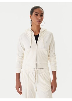 Juicy Couture Bluza Madison JCWAS225306 Beżowy Slim Fit ze sklepu MODIVO w kategorii Bluzy damskie - zdjęcie 187343345