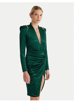 Babylon Sukienka koktajlowa MF204C Zielony Slim Fit ze sklepu MODIVO w kategorii Sukienki - zdjęcie 187343349