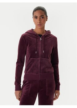 Juicy Couture Bluza Robertson JCAP176 Bordowy Slim Fit ze sklepu MODIVO w kategorii Bluzy damskie - zdjęcie 187343405