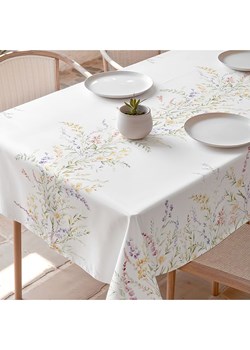 Mint Rugs Obrus &quot;Floral And Tropical Briana&quot; w kolorze biało-fioletowo-żółtym ze sklepu Limango Polska w kategorii Obrusy i bieżniki - zdjęcie 187343986