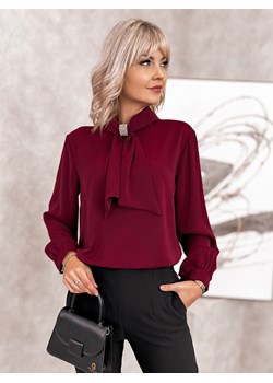 bluzka maries bordowa one size ze sklepu UBRA w kategorii Bluzki damskie - zdjęcie 187344199