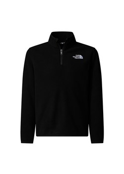 Bluza dziecięca The North Face Glacier 1/4 Zip Fleece 0A8CVGJK31 - czarna ze sklepu streetstyle24.pl w kategorii Bluzy chłopięce - zdjęcie 187344215