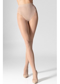 Modelujące rajstopy damskie beżowe 304 Slim Bikini 40 DEN, Kolor beżowy, Rozmiar 2, LEGS ze sklepu Intymna w kategorii Rajstopy - zdjęcie 187344438