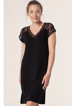 Mefemi krótka koszula nocna Petra, Kolor czarny, Rozmiar S, Mefemi ze sklepu Intymna w kategorii Koszule nocne - zdjęcie 187344507