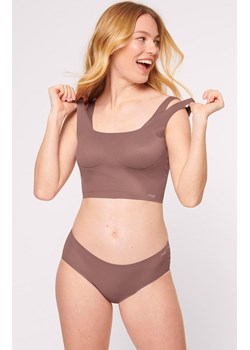 Sloggi gładki biustonosz soft ZERO Feel Flow Bralette 10213194, Kolor kakao, Rozmiar S, Sloggi ze sklepu Intymna w kategorii Biustonosze - zdjęcie 187344677
