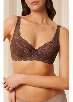 Triumph koronkowy biustonosz miękki Amourette 300 WHP X 10166798, Kolor brązowy, Rozmiar 70F, Triumph ze sklepu Intymna w kategorii Biustonosze - zdjęcie 187344775