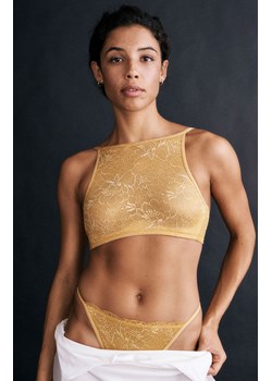 Triumph biustonosz miękki soft Amourette Charm Shimmer Bustier 10215986, Kolor żółty, Rozmiar 75B, Triumph ze sklepu Intymna w kategorii Biustonosze - zdjęcie 187344859