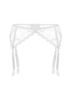 Pas do pończoch biały Romance LV-PP20, Kolor biały, Rozmiar L, Le Vernis ze sklepu Intymna w kategorii Akcesoria do bielizny - zdjęcie 187344926