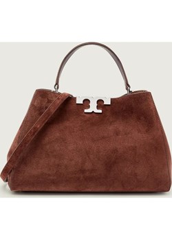 TORY BURCH Kuferek Eleanor | zamsz ze sklepu Gomez Fashion Store w kategorii Kuferki - zdjęcie 187345697