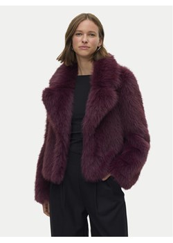 Vero Moda Futro Nora 10336482 Fioletowy Regular Fit ze sklepu MODIVO w kategorii Futra damskie - zdjęcie 187346145