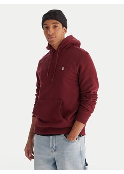 Element Bluza Icon Embroidery ELYFT00198 Bordowy Regular Fit ze sklepu MODIVO w kategorii Bluzy męskie - zdjęcie 187346167
