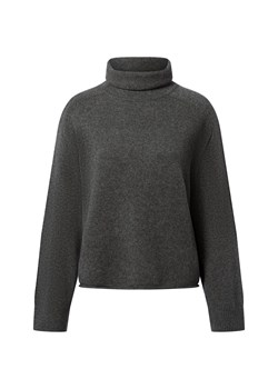 Marc O'Polo Damski sweter z dzianiny z zawartością wełny Kobiety antracytowy marmurkowy ze sklepu vangraaf w kategorii Swetry damskie - zdjęcie 187346428