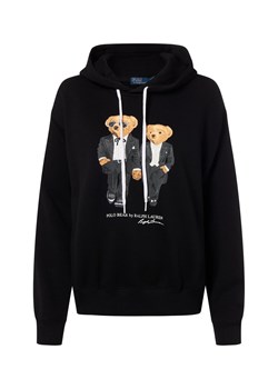 Polo Ralph Lauren Damski sweter z kapturem Kobiety czarny nadruk ze sklepu vangraaf w kategorii Bluzy damskie - zdjęcie 187346437