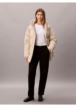 Calvin Klein Jeans Damska kurtka funkcjonalna Kobiety beżowy jednolity ze sklepu vangraaf w kategorii Kurtki damskie - zdjęcie 187346458