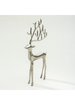 Figurka Silver Deer I 36 cm ze sklepu dekoria.pl w kategorii Dekoracje bożonarodzeniowe - zdjęcie 187346529