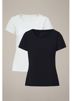 Zestaw 2 Koszulek Damskich z Bawełną Savina ze sklepu Lancerto S.A. w kategorii Bluzki damskie - zdjęcie 187346555