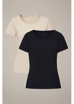 Zestaw 2 Koszulek Damskich z Bawełną Savina ze sklepu Lancerto S.A. w kategorii Bluzki damskie - zdjęcie 187346558