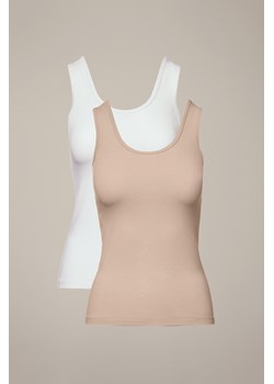 Zestaw 2 Topów Damskich z Bawełną Cynthia ze sklepu Lancerto S.A. w kategorii Bluzki damskie - zdjęcie 187346559