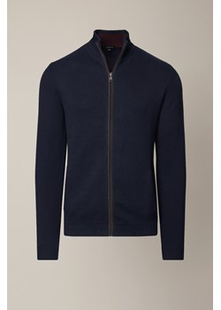 Sweter Granatowy Bawełniany Algar ze sklepu Lancerto S.A. w kategorii Swetry męskie - zdjęcie 187346565