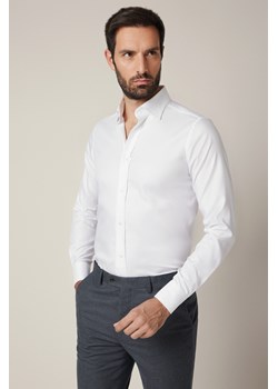 Koszula Biała Bawełniana Assunta Slim ze sklepu Lancerto S.A. w kategorii Koszule męskie - zdjęcie 187346576