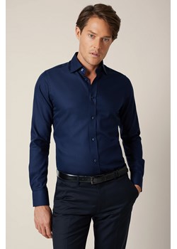 Koszula Granatowa Bawełniana Assunta Slim ze sklepu Lancerto S.A. w kategorii Koszule męskie - zdjęcie 187346578